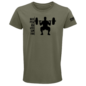 Tricou Mega Proteine Trup si Suflet kaki