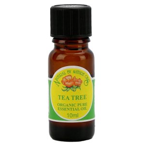Ulei esențial organic pur de arbore de ceai Natural By Nature Oils 10 ml