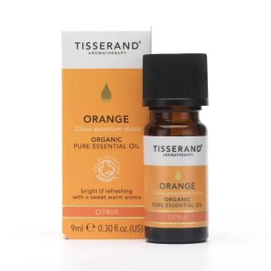 Ulei esențial organic pur de portocală dulce Tisserand Aromatherapy 9 ml