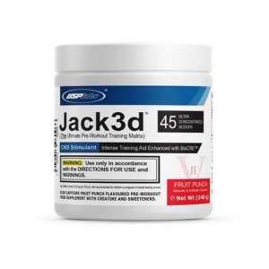 USPlabs Jack3d Pre-Workout Fruit Punch 248 g