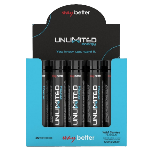 Way Better Unlimited Energy Wild Berries 25 ml | Aminoacizi lichizi
