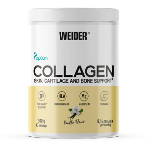 Weider Collagen Vanilla 300 g | Colagen cu acid hialuronic & magneziu