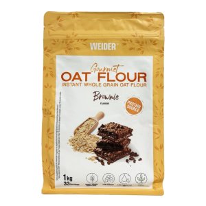 Weider Gourmet Oat Flour Brownie 1 kg | Faina de ovaz instant