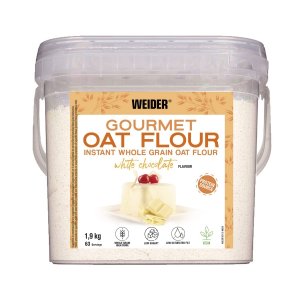 Weider Gourmet Oat Flour White Chocolate 1.9 kg | Faina de ovaz instant