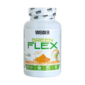 Weider Green Flex 120 Caps | Complex pentru articulatii cu glucozamina + MSM