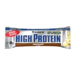 Weider High Protein Bar Peanut-Caramel 50 g | Baton proteic