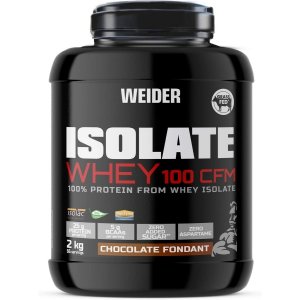 Weider Isolate Whey 100 CFM Chocolate Fondant 2 kg | Izolat proteic din zer