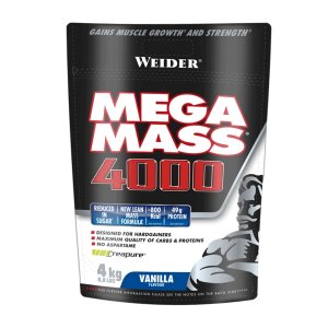 Weider Mega Mass 4000 Strawberry 4 kg
