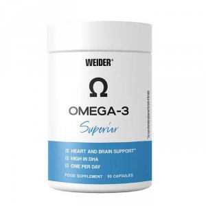 Weider Omega-3 Superior 1000 mg, 90 Caps | Ulei de peste