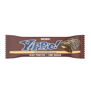 Weider Yippie! High Protein Bar Brownie-Vanilla 45 g | Baton proteic