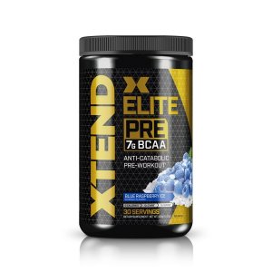 Xtend Elite Pre Blue Raspberry Ice 405 g | Pre-Workout & BCAAs