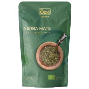 Yerba Mate, Ceai instant eco Obio 125 g 