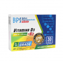 Balkan Pharmaceuticals Vitamina D3 + K2 30 Caps | Vitaminele D3 si K2