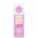 Deodorant natural roll-on cu floare de bujor pentru femei Salt of the Earth 75 ml