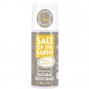 Deodorant natural roll-on unisex cu chihlimbar & lemn de santal Salt of the Earth 75 ml
