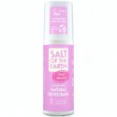 Deodorant natural spray cu floare de bujor pentru femei Salt of the Earth 100 ml